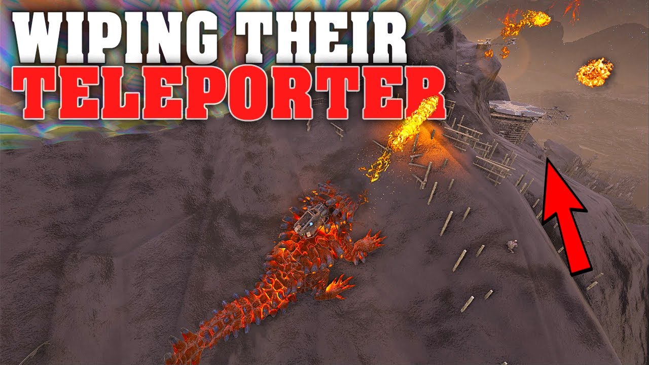 Revenge Wiping Enemies Teleporter! | Ark Genesis Official Small Tribes PVP E16