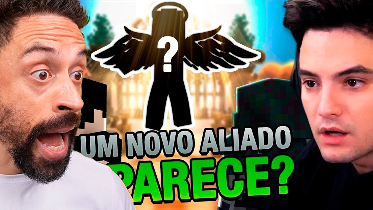 UM NOVO PERSONAGEM SURGE NA SAGA MINECRAFT DO FELIPE NETO!