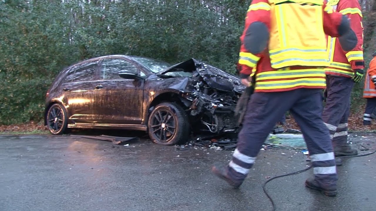Schwerer Unfall in Menslage: Ersthelfer reagieren vorbildlich