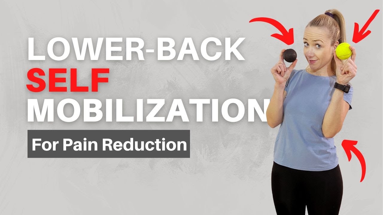 Lower-Back Self Mobilization| For Pain Reduction