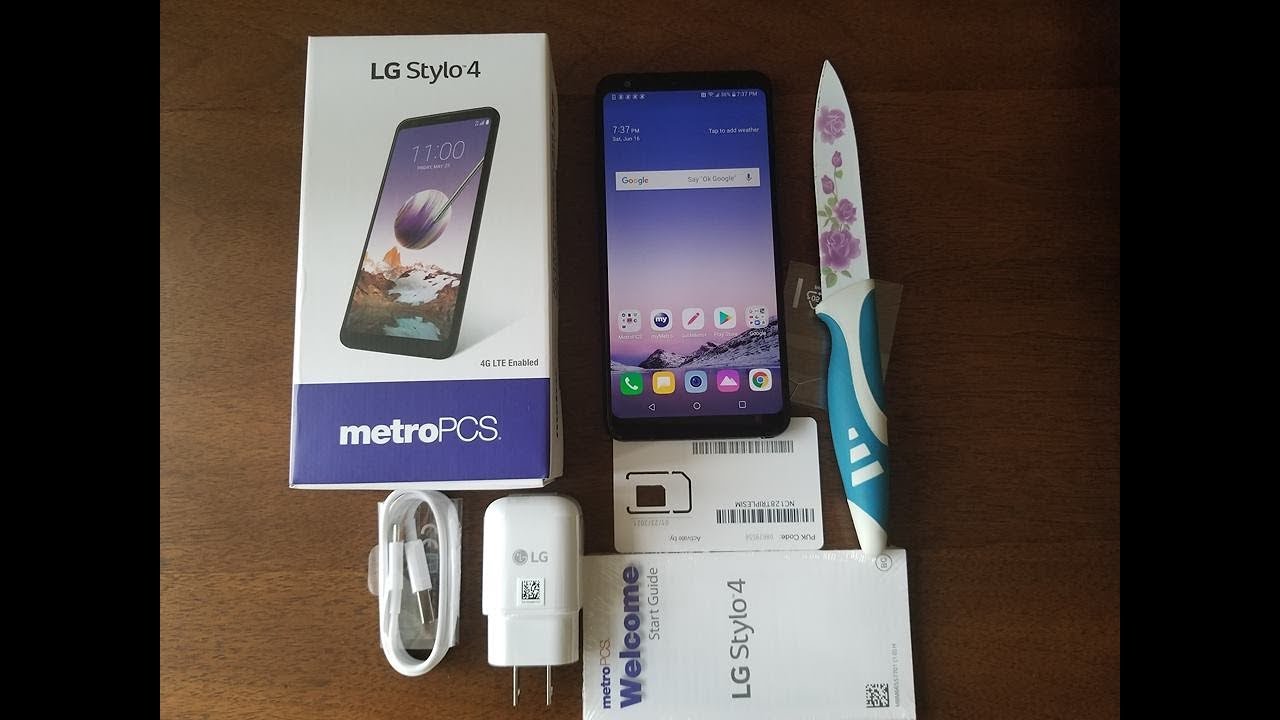 LG Stylo 4 Unboxing And First Look, BenchMark, For metroPCS