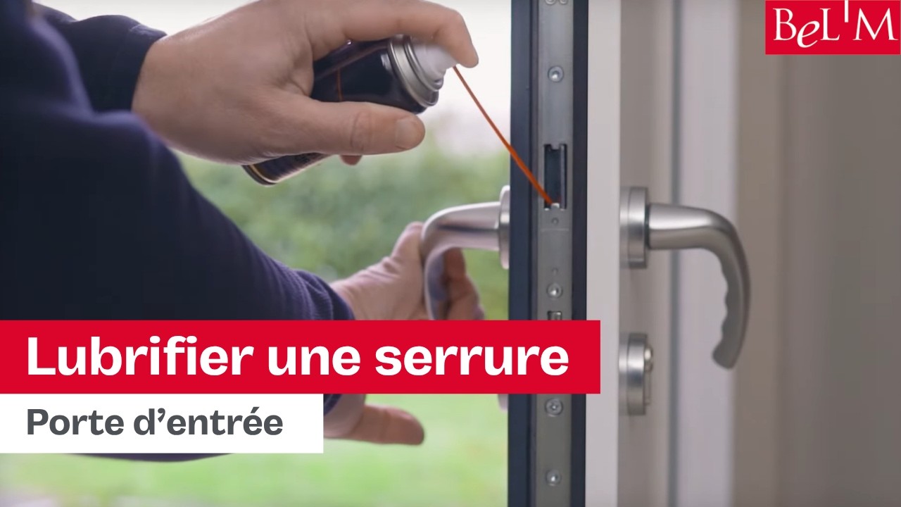 Comment lubrifier une serrure de porte d'entr&eacute;e ? Tutos Bel'M