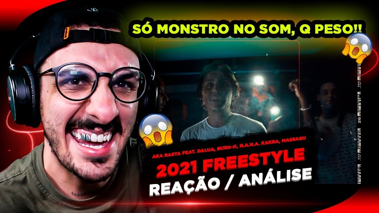 Aka Rasta - 2021 FREESTYLE Feat. DaLua, Burn-O, N.A.N.A. Kakra, Massaru [Reação/ Análise]
