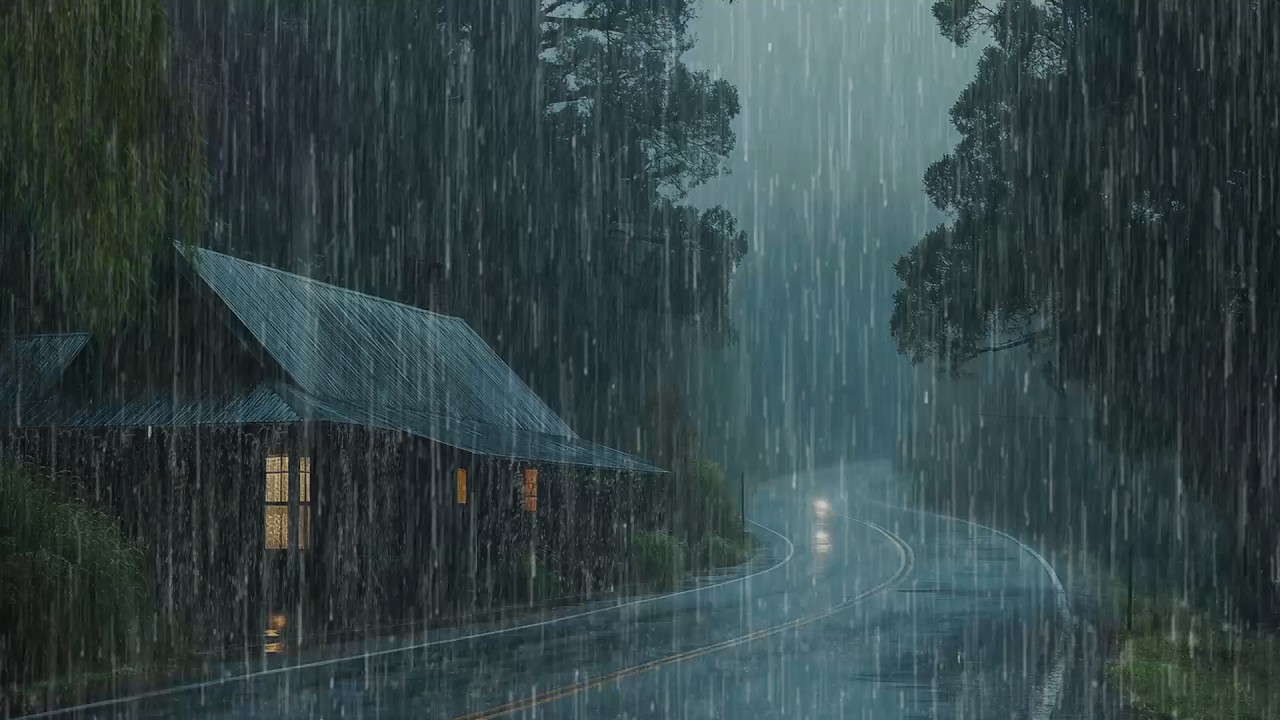 Deixe os Sons de Chuva no Telhado Cuidarem do Seu Descanso Esta Noite