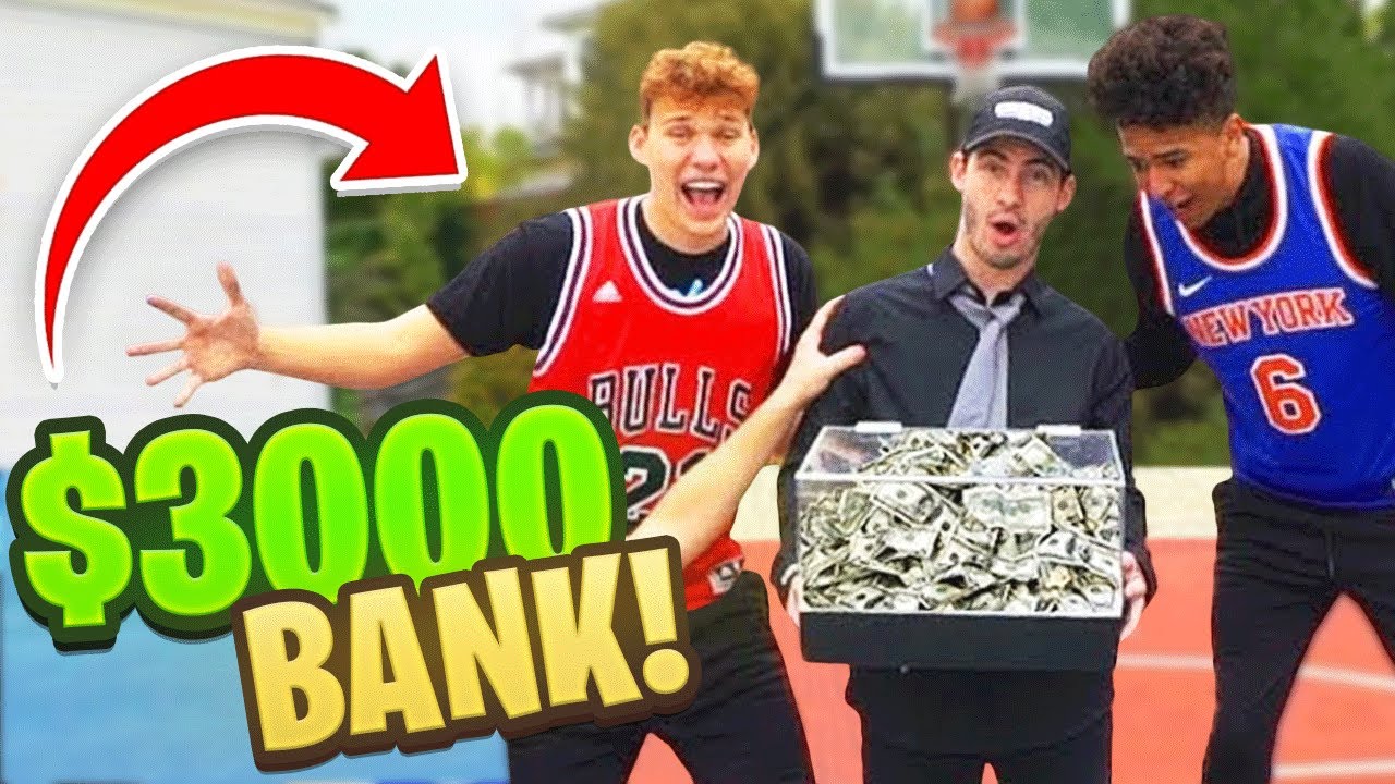 We Played BANK NBA Basketball Challenge With REAL MONEY ( $3,000 )