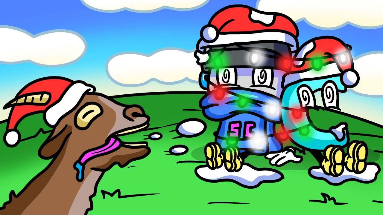 We Spit Snowballs and Cause Christmas Havoc in Goat Simulator 3!
