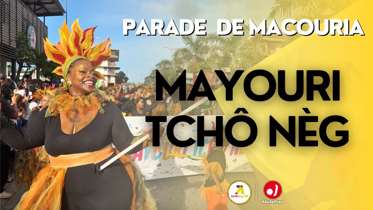 CARNAVAL DE GUYANE 2024 - MAYOURI TCHÔ NÈG - PARADE DE MACOURIA