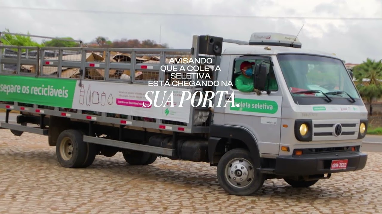 A música do caminhão da coleta seletiva do Programa Recicleiros Cidades