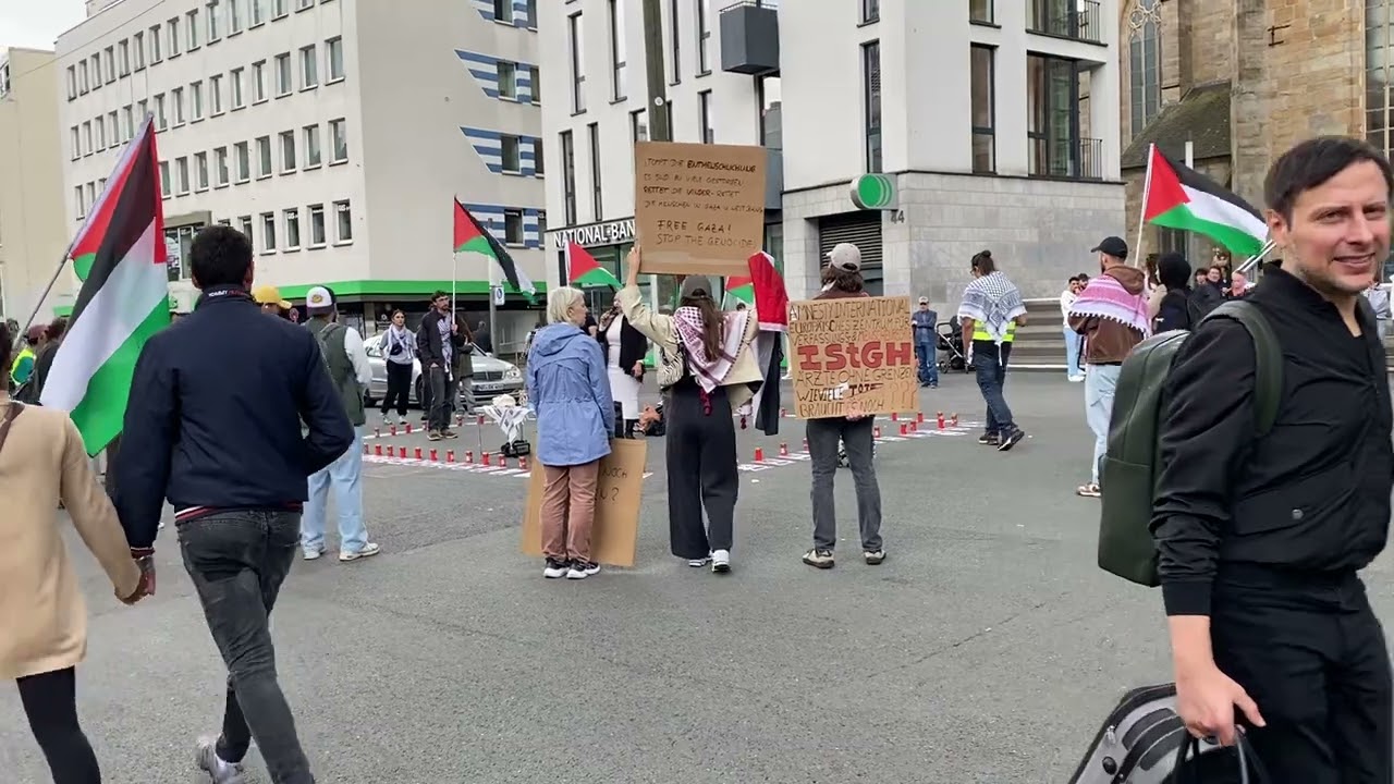 Palästinenser Demo Dortmund