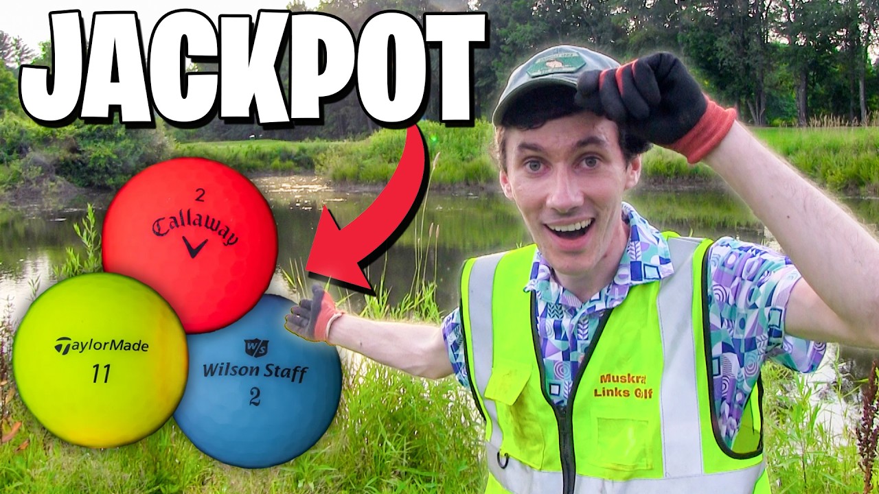 Golf Ball Hunting for the RAREST Colors & Patterns (CRAZY!)