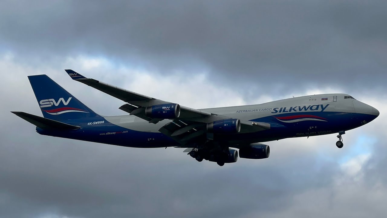 *Very Rare* Silkway Boeing 747 Cargo Aircraft Lands into Dublin Airport  26/12/25