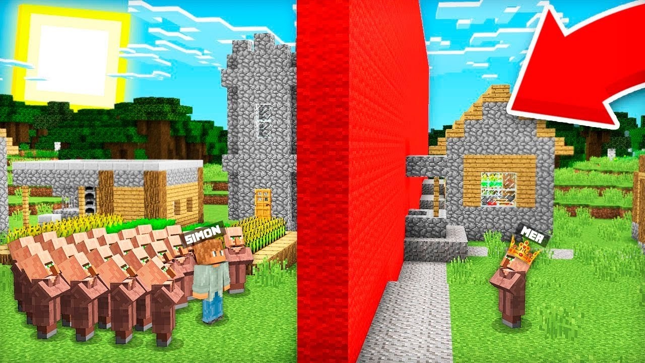 QISHLOQNI MER IKKIGA BOLIB YUBORDI 😰 | UZBEKCHA MINECRAFT