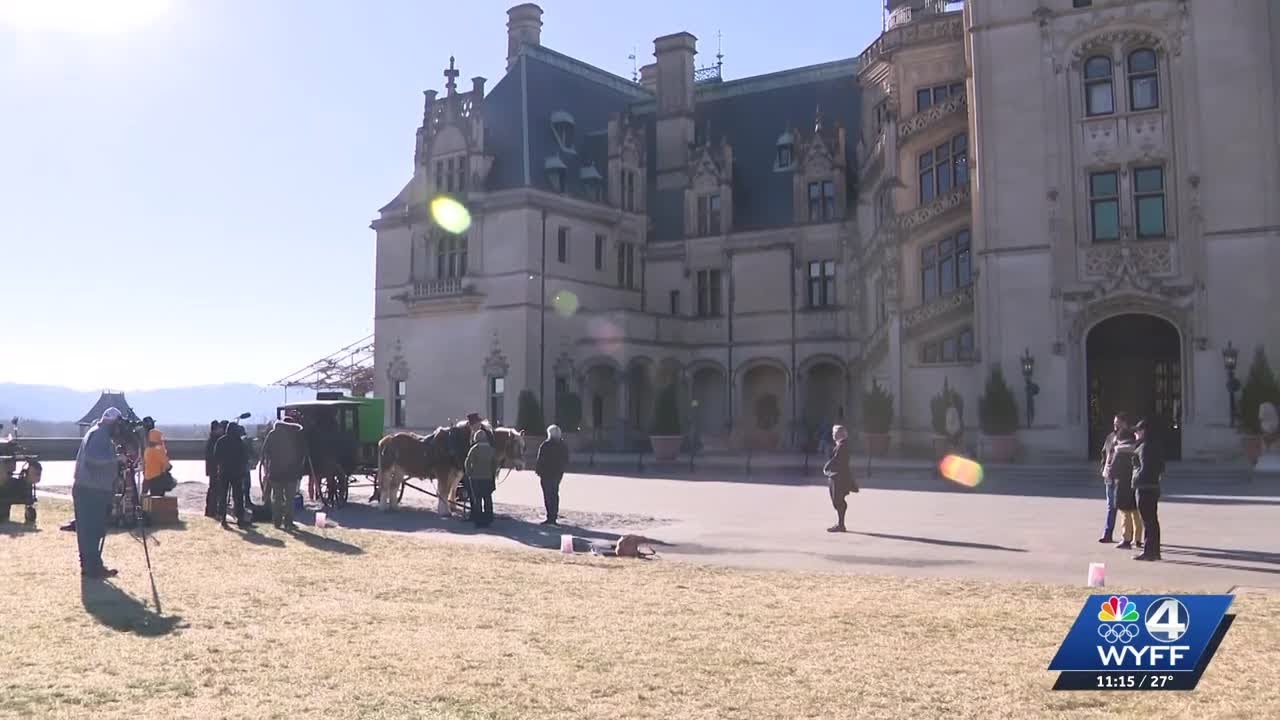 'A Grand Biltmore Christmas' begins filming in Asheville