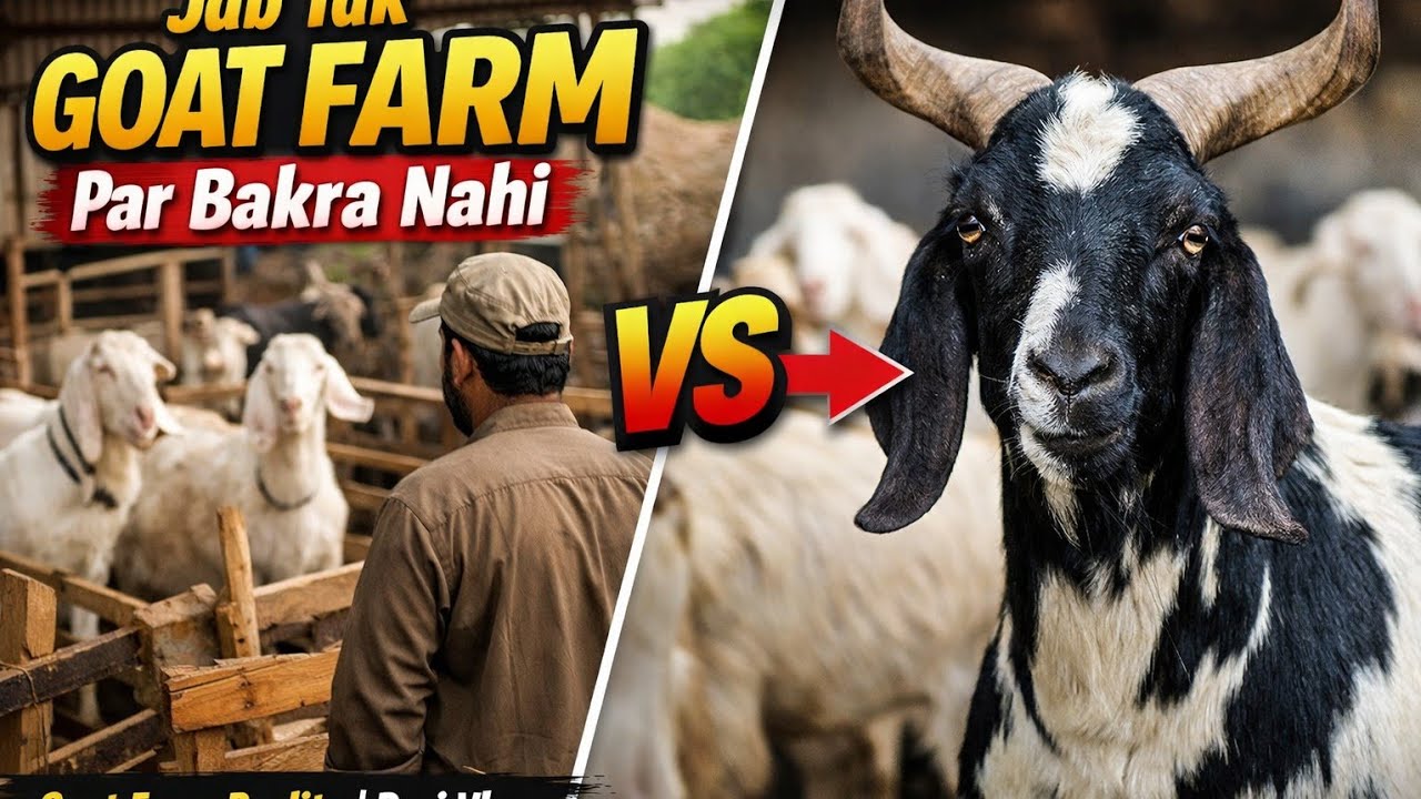 Jab Tak Goat Farm Par Bakra Nahi | Goat Farm Reality | Desi Vlog