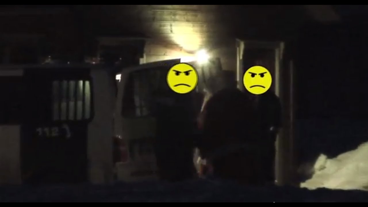 Santa Claus Breaking And Entering Prank