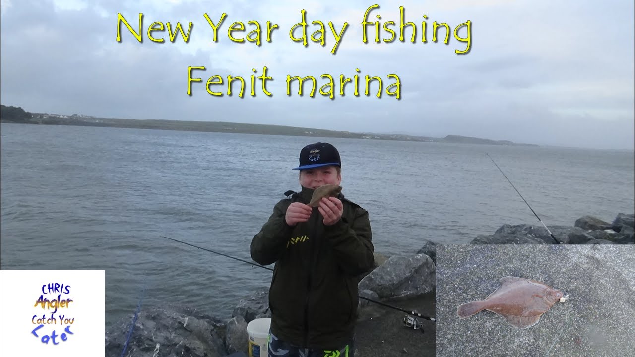New Years day fishing at Fenit marina 2022