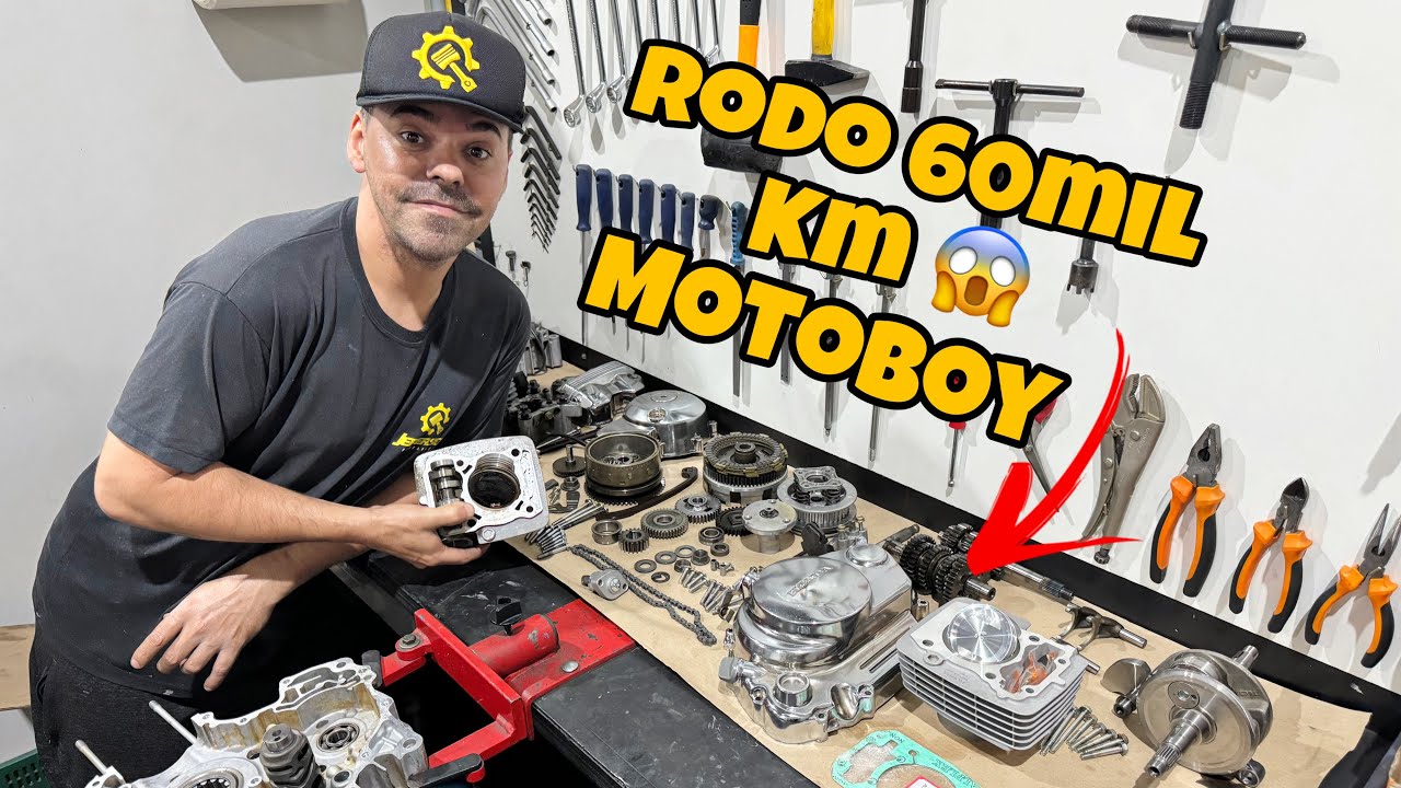 ABRIMOS UM MOTOR PREPARADO COM MAIS DE 60MIL KM , E OLHA COMO ESTAVA 🔥🔥
