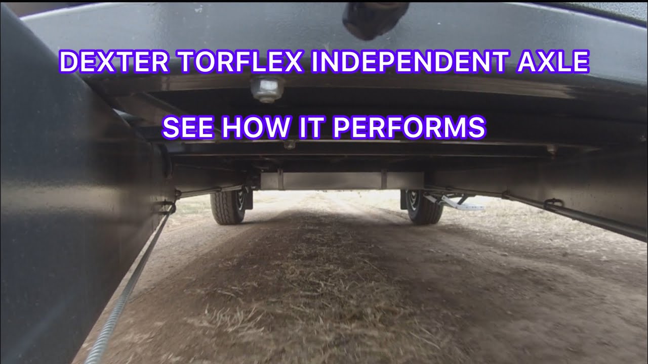 RED CENTRE CARAVAN - DEXTER TORFLEX INDEPENDENT TORSION AXLE - SEE HOW IT PERFORMS | SEPS ADVENTURES