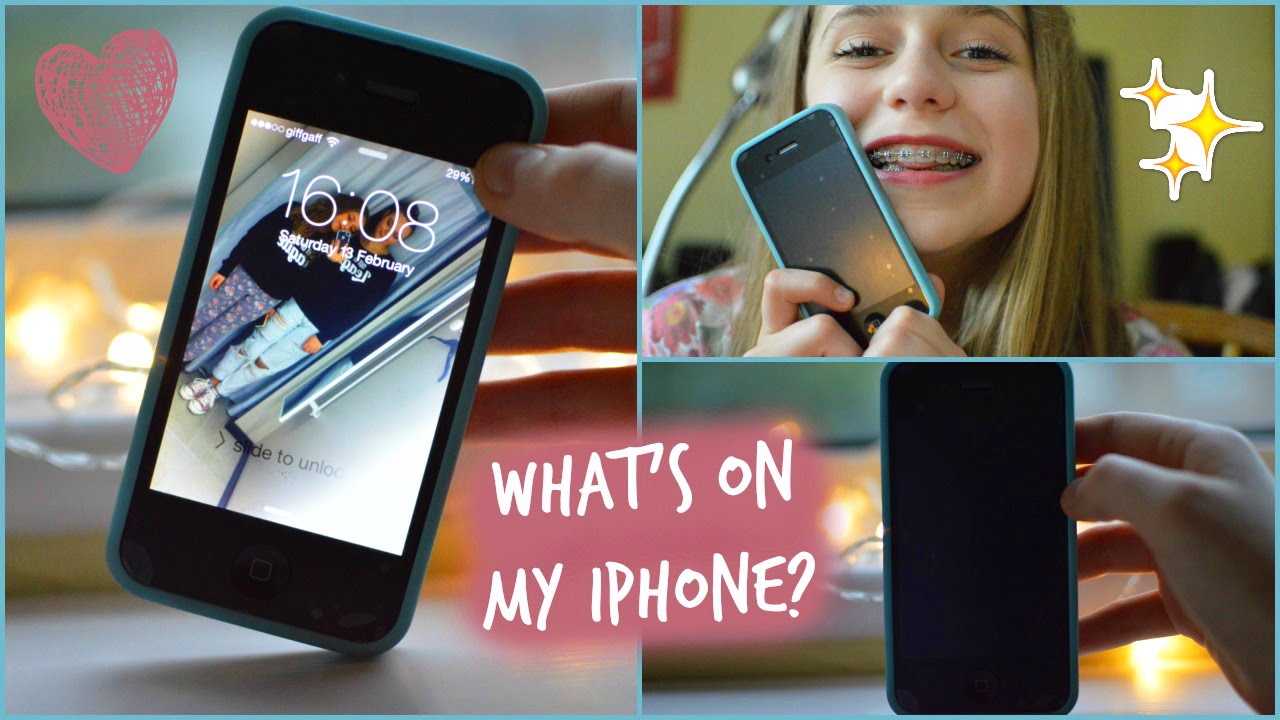 What's On My iPhone 4 2016? | EvieEllen
