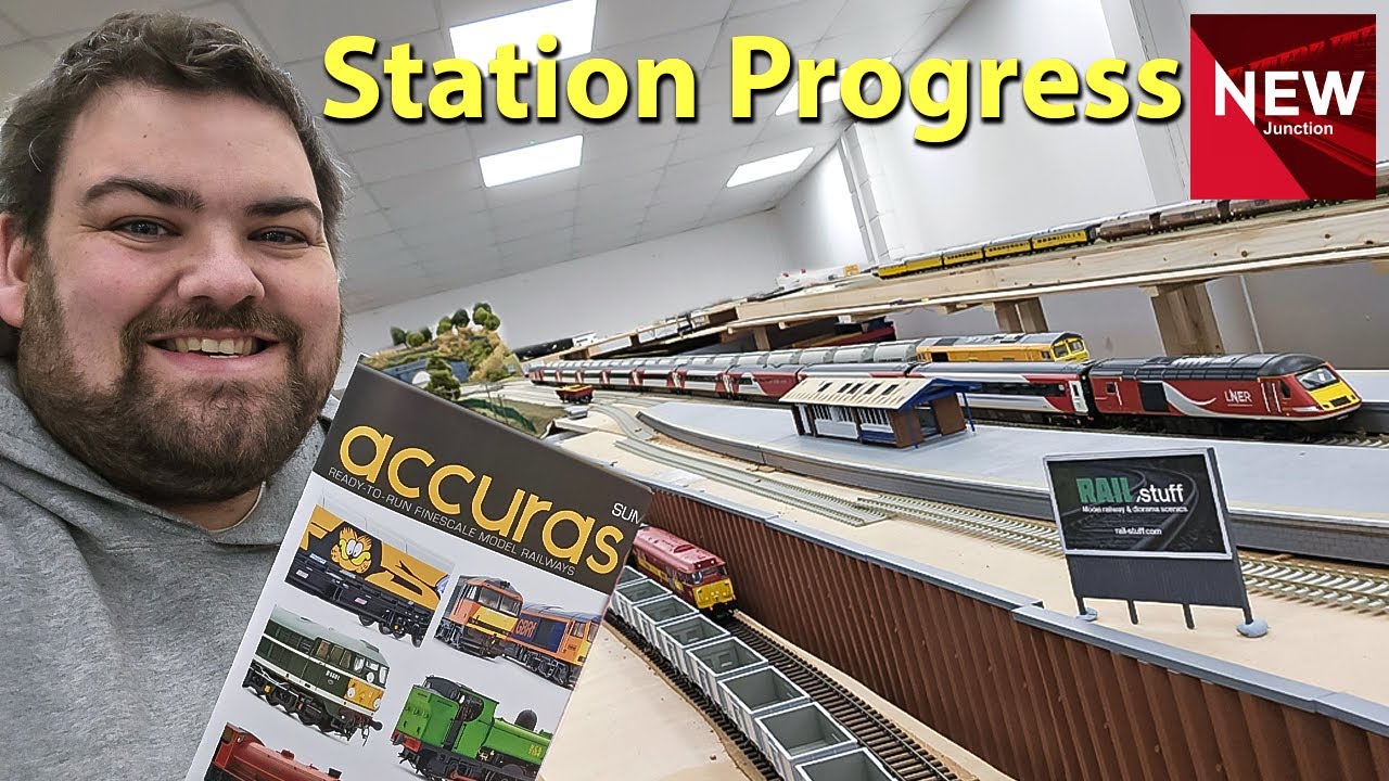 New Junction Model Railway EP44 - Layout Station Progress!
