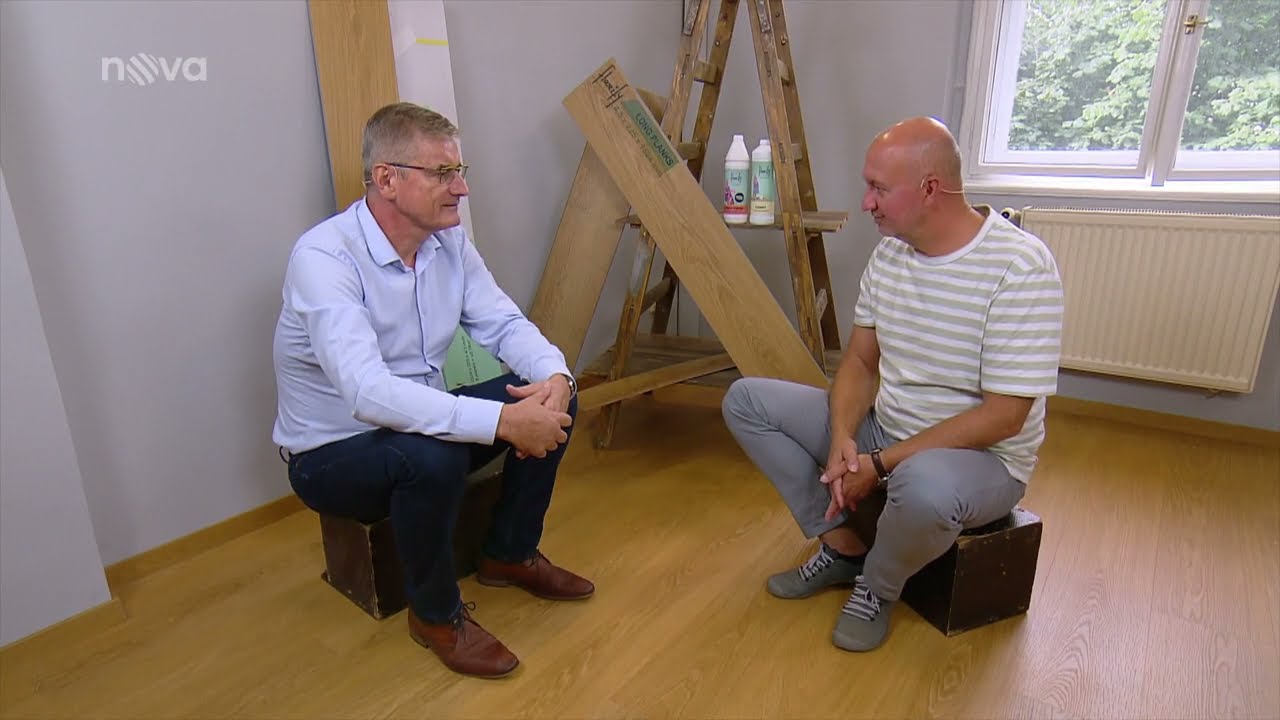 Instalace rigidní vinylové podlahy Floorify ve vile ptáka Loskutáka