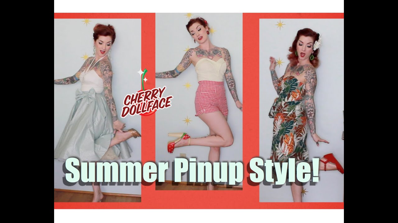 Summer Pinup Style Ideas 2016! By CHERRY DOLLFACE
