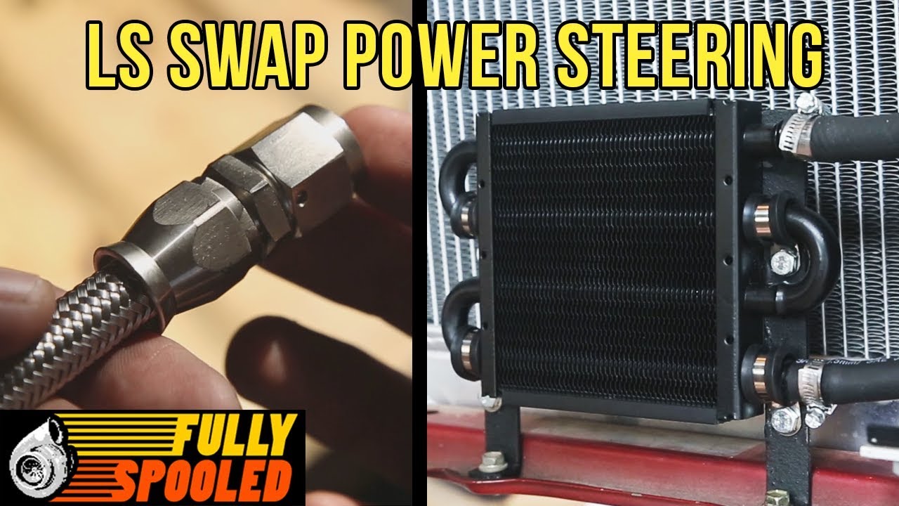 Lexus SC400 Drift Build. Ep.42 - LS Swap Power Steering Cooler and Lines Install