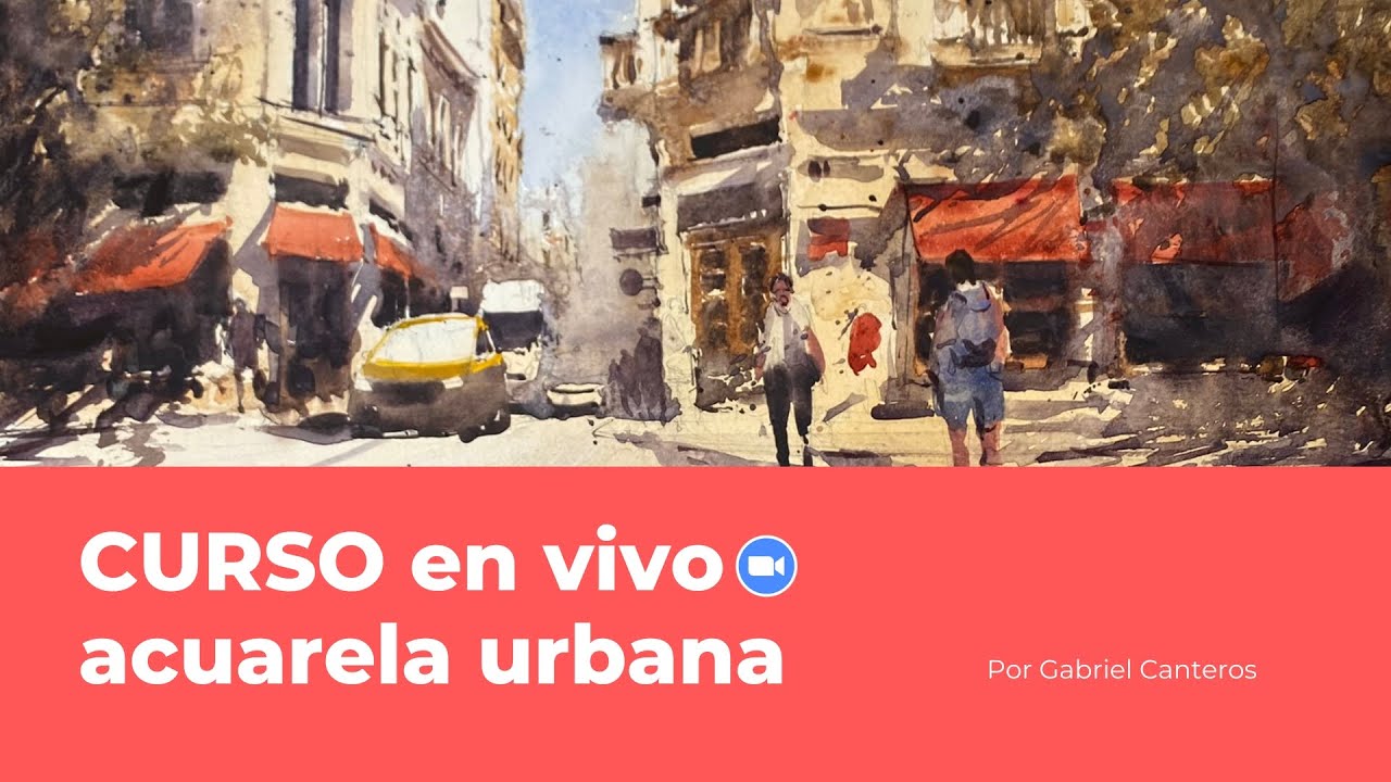 CURSO ACUARELA URBANA | 2023 | TRAILER
