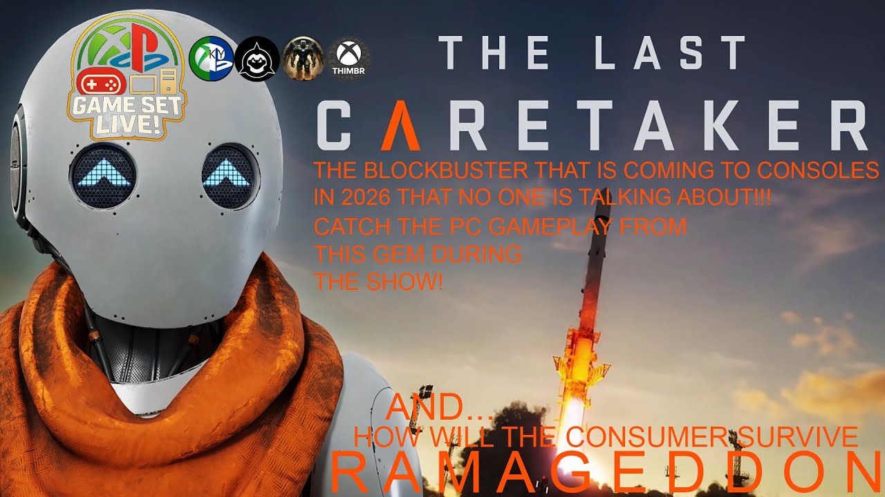 I AM GOING TO PLAY SOME OF THE LAST CARETAKER WHILE I CHAT WITH MY FELLOW GAMERS!