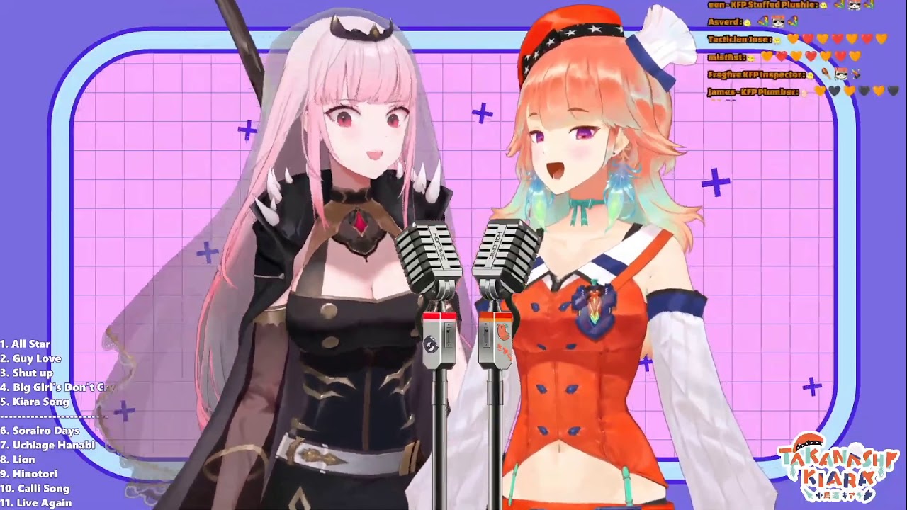 Calliope Mori and Takanashi Kiara rap Excuse My Rudeness, But Could You Please RIP?