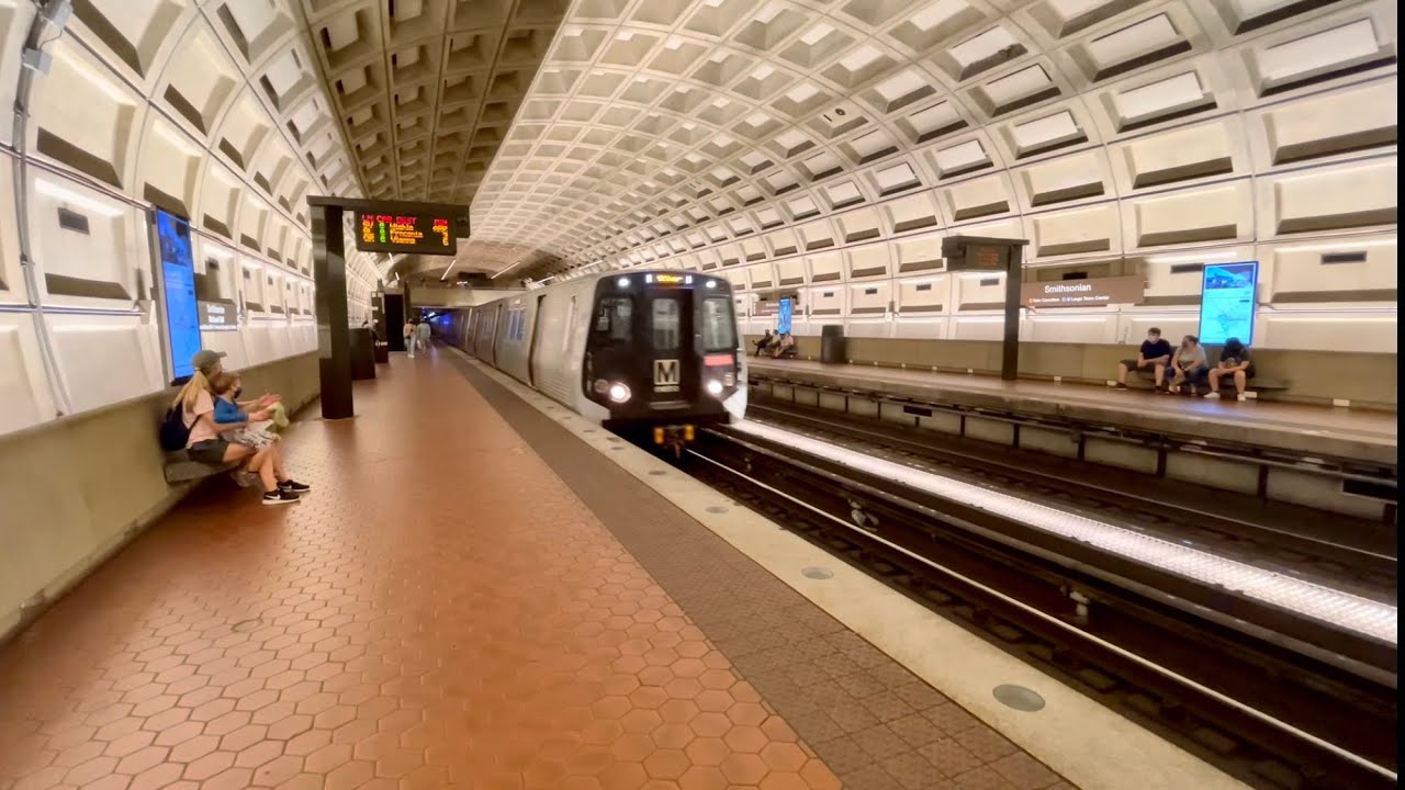 Metro ride Washington DC to Reston, Virginia