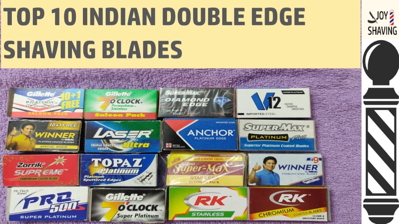 Top 10 Indian Shaving Blades 2020 | Joy Shaving