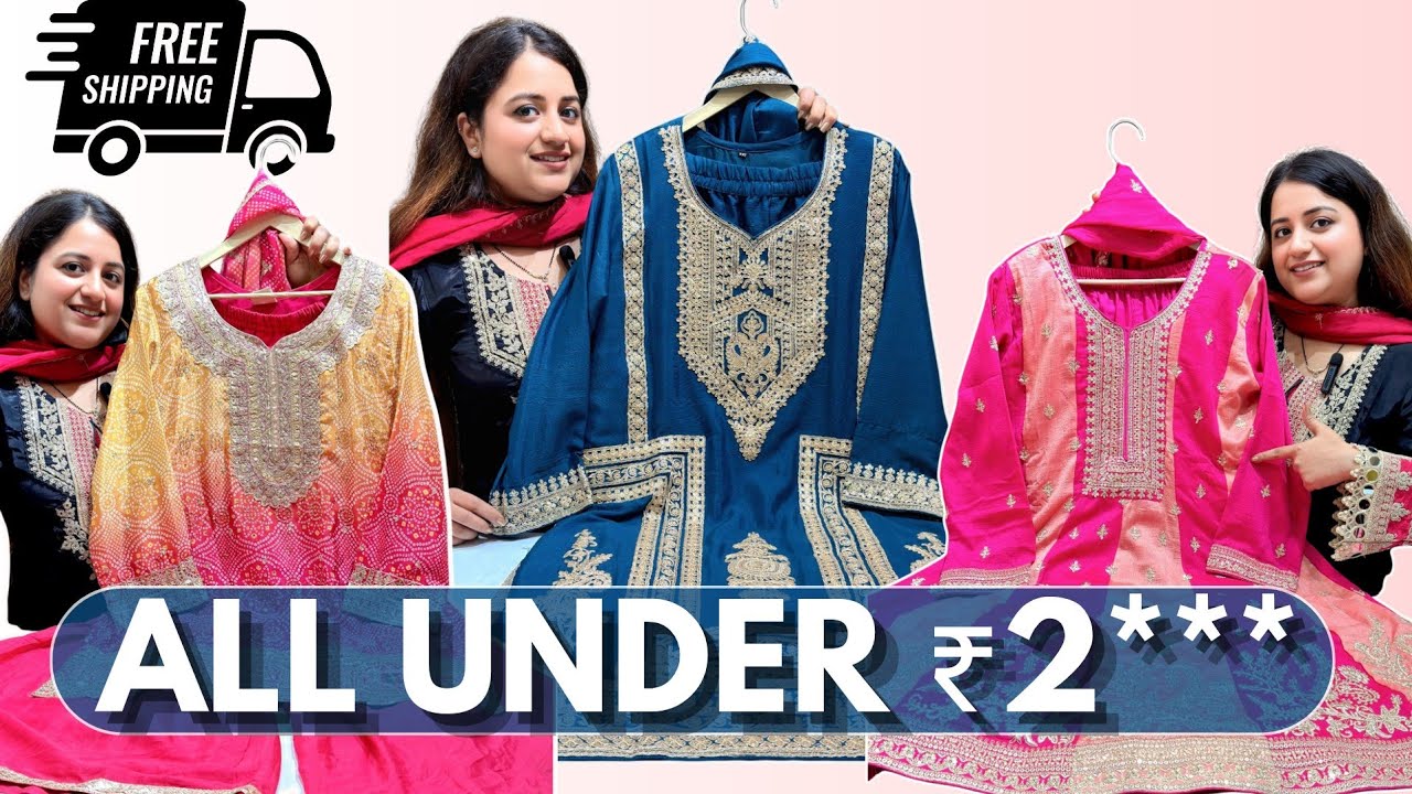 Premium Designer Collection | Party Wear Suits, Designer Suits, Anarkali Gown, Handwork & More! 😍😍