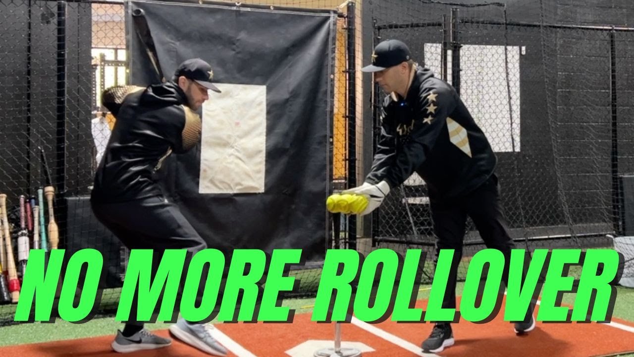 How to STOP Rolling Over [Softball Hitting Drill]