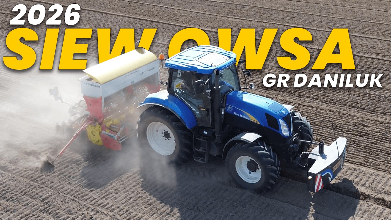 ☆ 🇵🇱 SIEW OWSA 2026 ☆NOWY NABYTEK?! & NH T6030& POTTINGER VITASEM ☆GR DANILUK