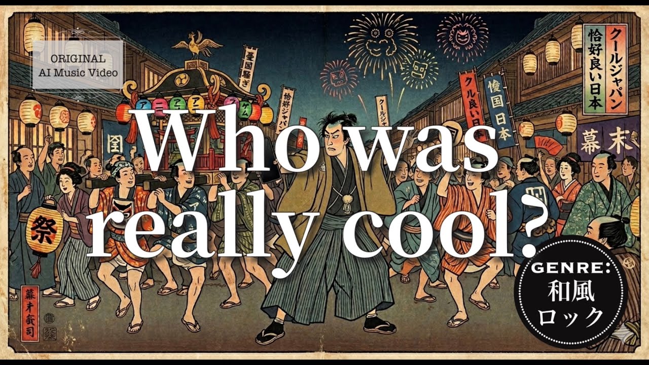 Who was really cool? - Haru3. (Original AI Music Video)