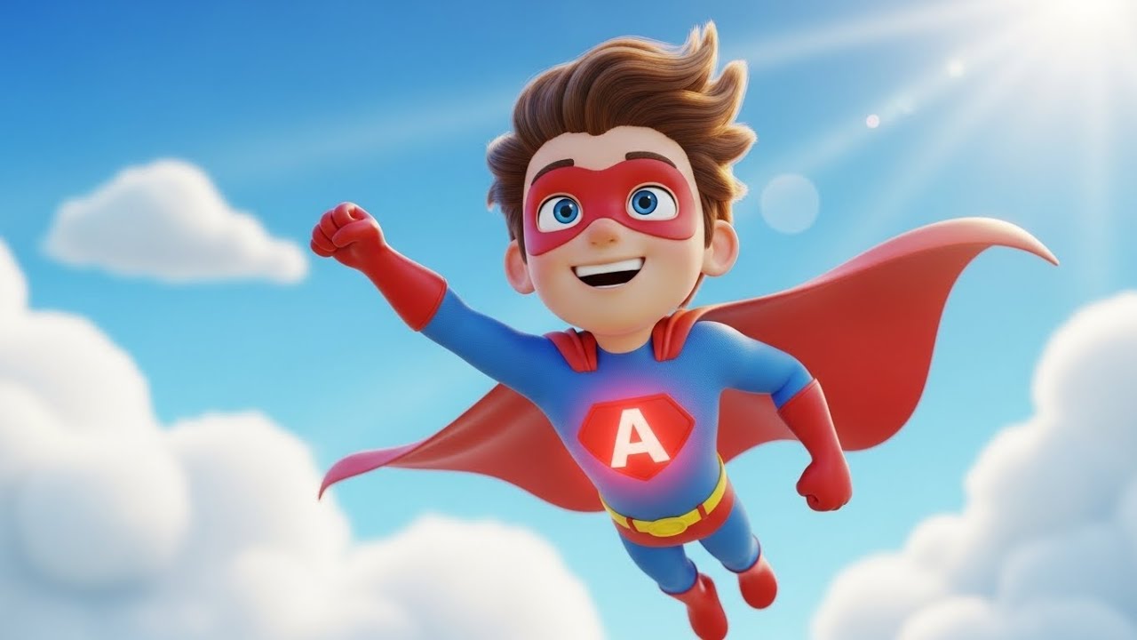 🎵 ABC Superhero Squad | canciones infantiles para niños | Canción para bebés, Aprender ABC
