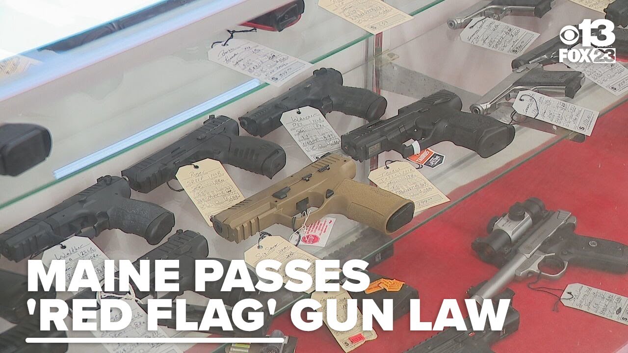 Maine voters pass 'red flag' gun law referendum