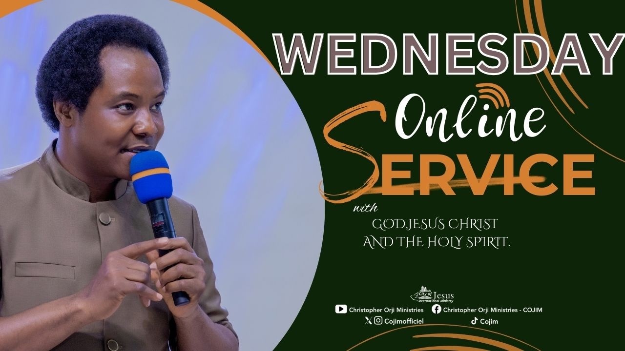 COJIM Wednesday Online 🔴 Service With God, Jesus Christ And The Holy Spirit #cojim 04-3-2026