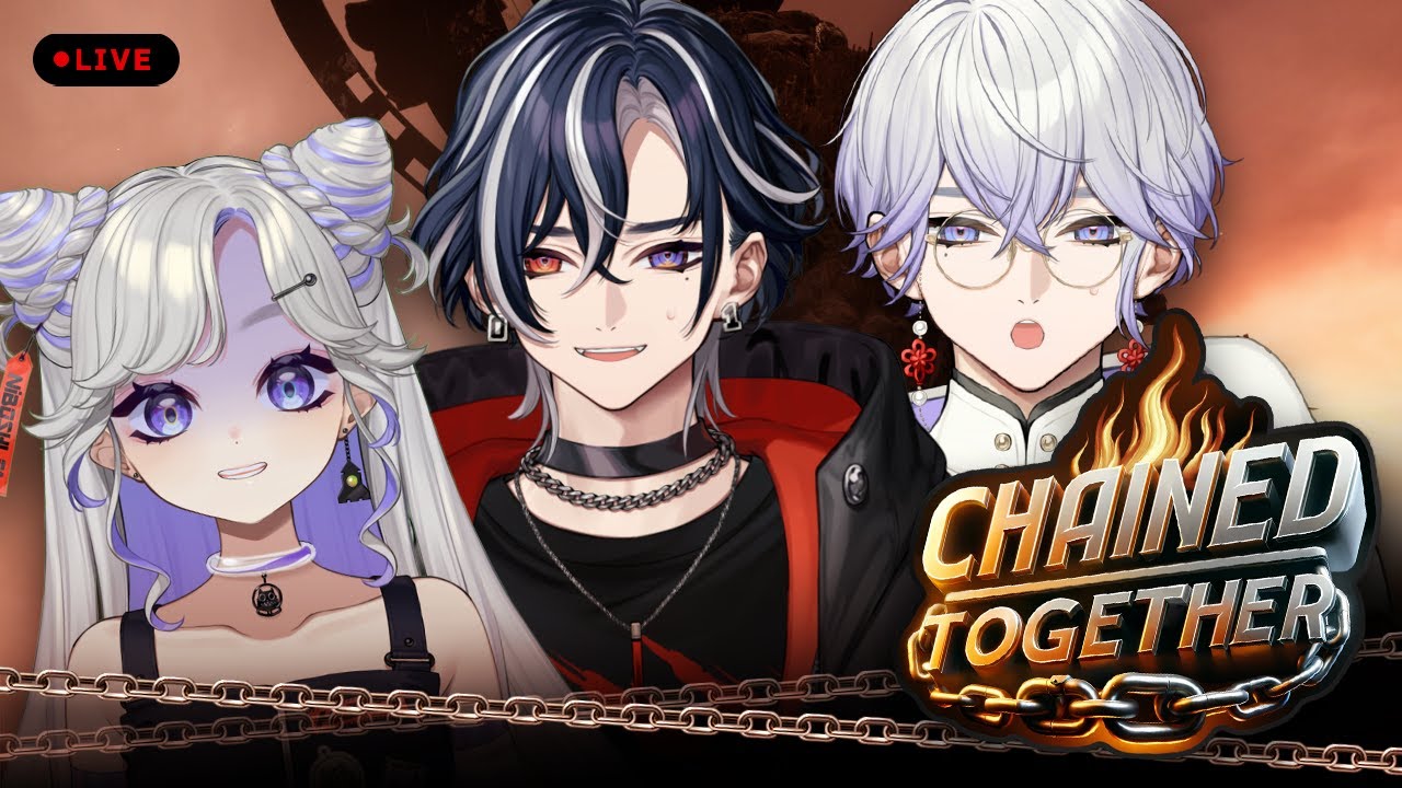 【 Chained Together 】RINNEKO初ゲームコラボ！まずは鎖で絆を深めていこう…【 RINNEKO / NiBOSHI 招来ロア 招来シア 】