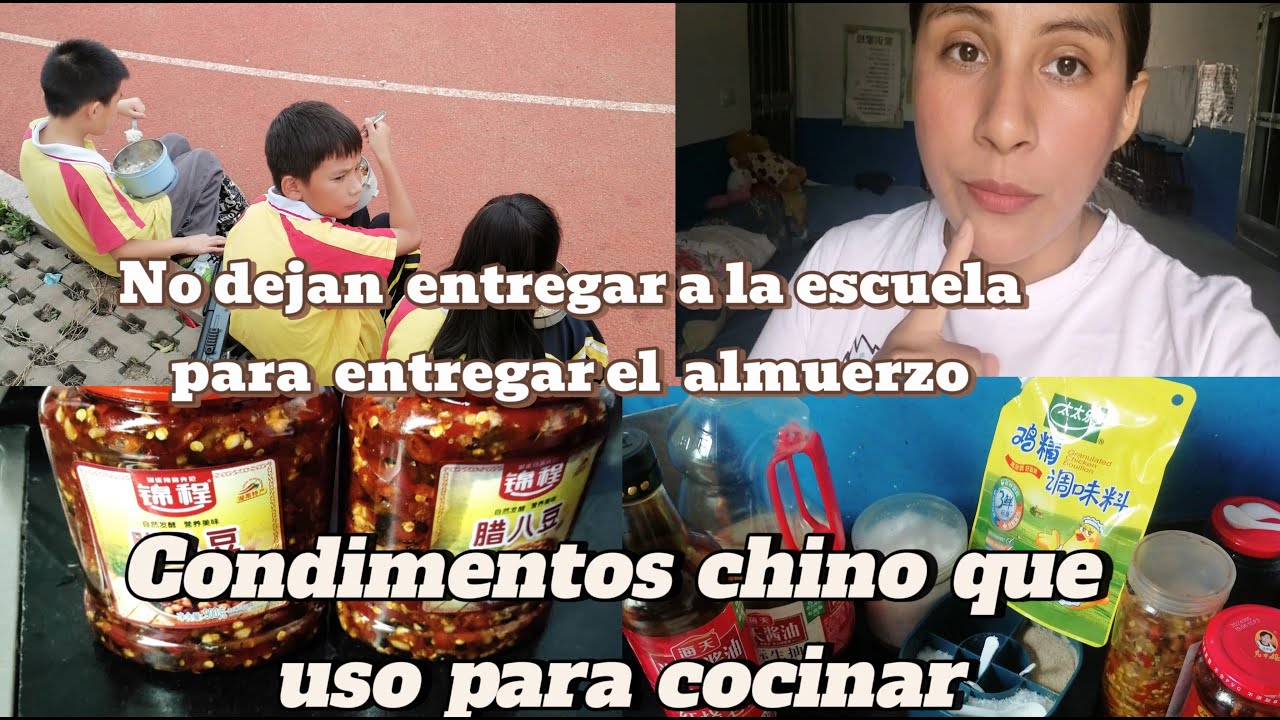 Respondiendo preguntas /Condimentos 🇨🇳 que uso /No  dejan entrar a la escuela para dejar el almuerzo