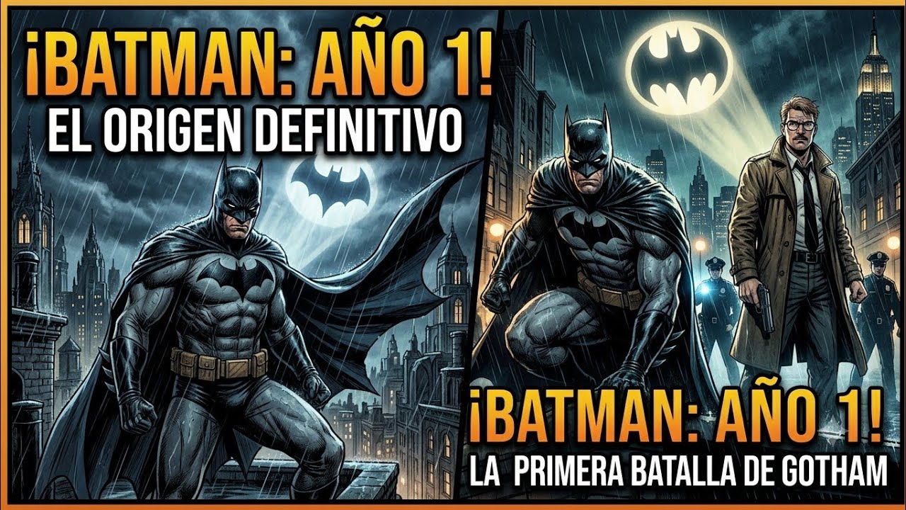 Batman: Año Uno | El nacimiento del Caballero Oscuro