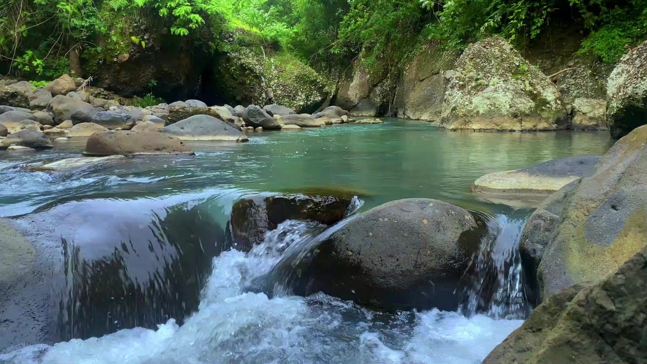 Natural River Flow for Stress Relief and Mindful Rest