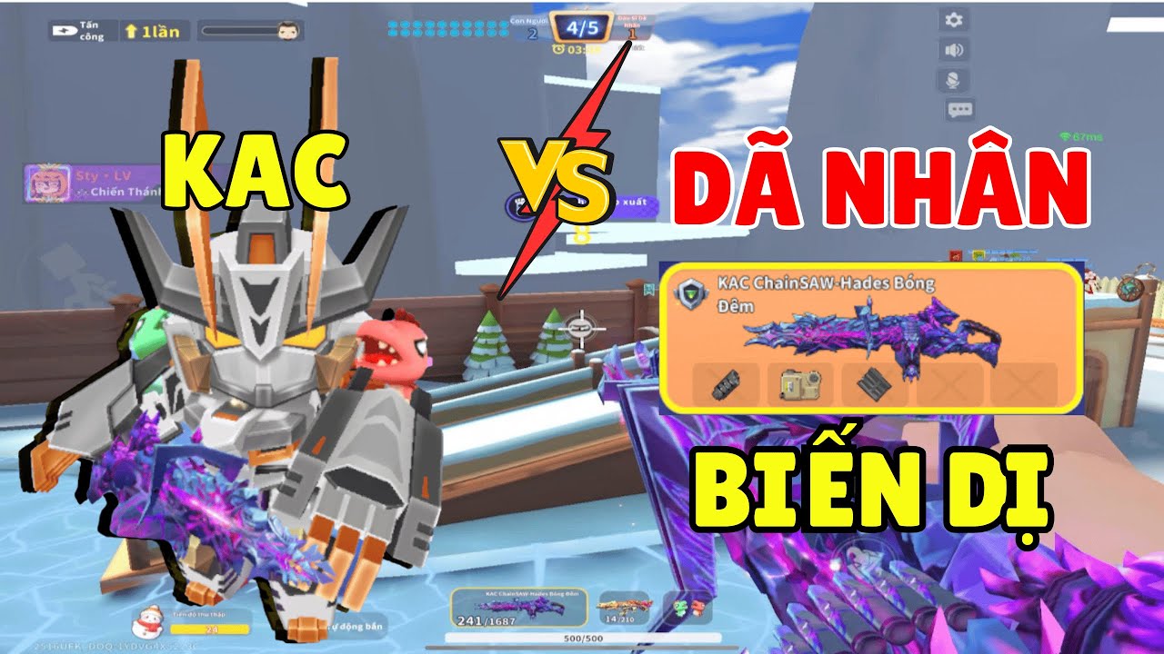 CẦM KAC CHAINSAW - HADES BÓNG ĐÊM & S12K BÁ CHỦ THỜI TIỀN TRONG MINI WORLD ROYALE 2025