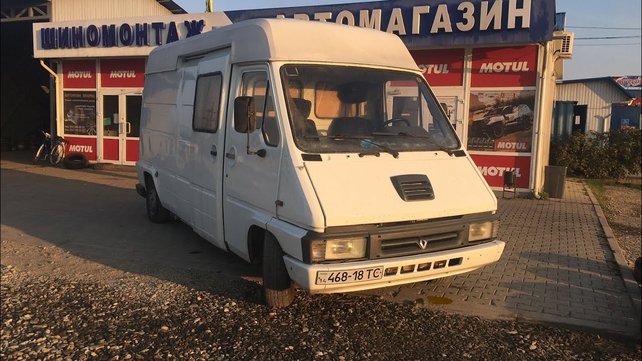 Renault Master 1 T35D (1980-97)  обзор от владельца
