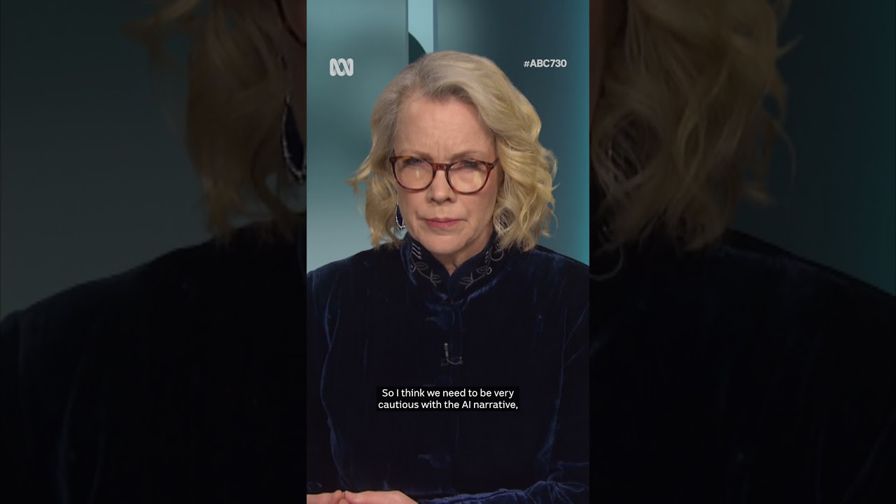 'AI or mass surveillance?': Head of messaging app warns we should be 'very cautious' about AI | 7.30