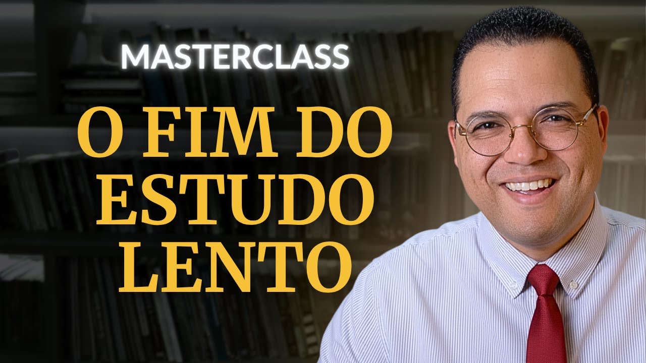FIM DO ESTUDO LENTO: O Sistema Completo Para Aprender Mais Rápido Que 99% das Pessoas