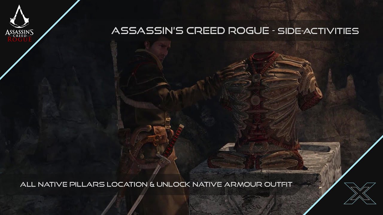 Assassin's Creed Rogue : Side-Activities - All Native Pillars Location