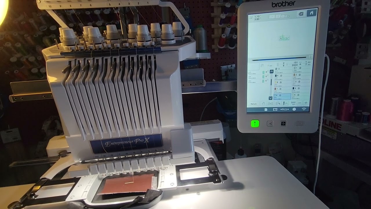 Creating a Personalized Keychain Using Embrilliance Essentials, Brother PR1055X and Brother ScanNCut