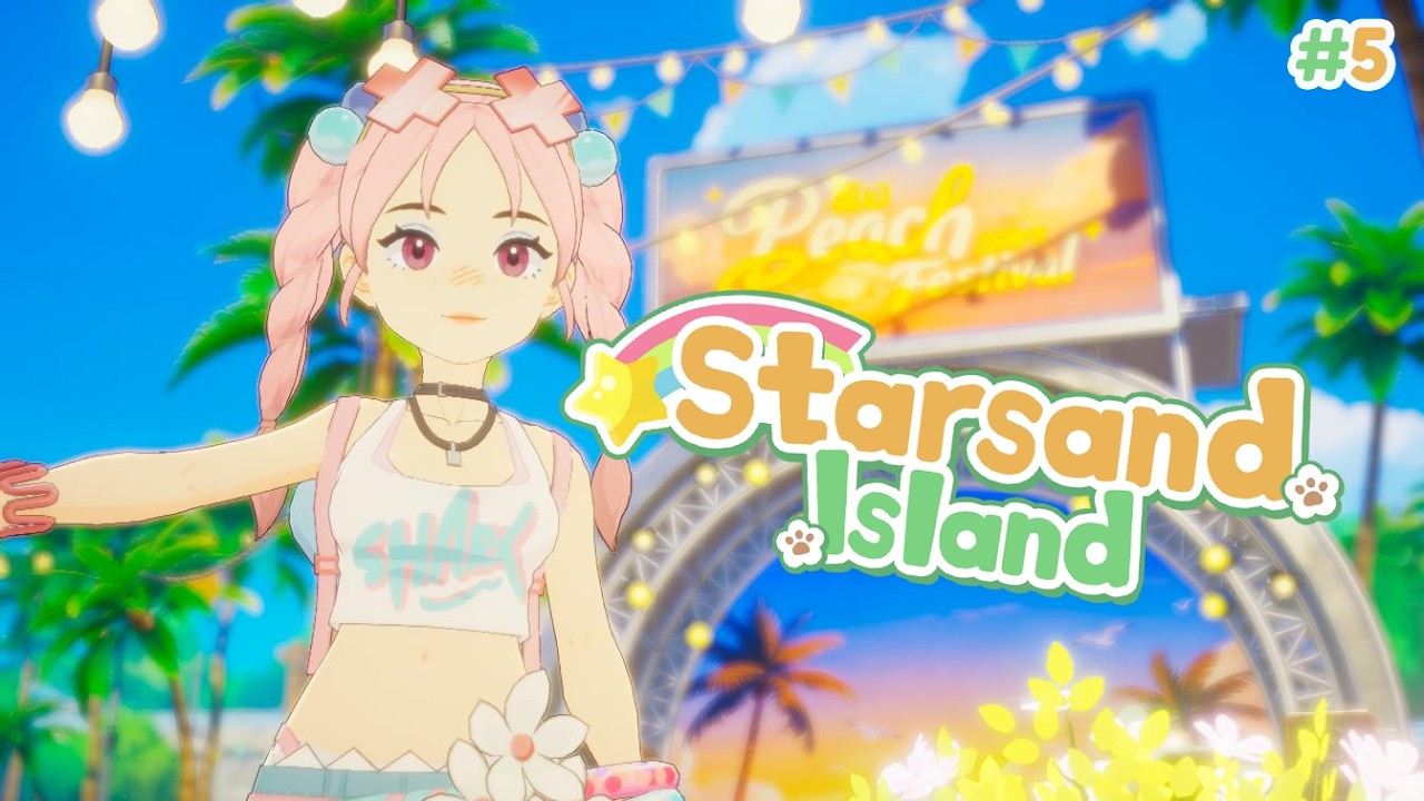 EP.5 | ⭐ On prépare le Beach Festival ! ⭐ STARSAND ISLAND [LIVE REPLAY]